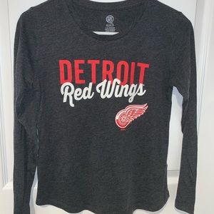 detroit red wings long sleeve